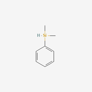 molecular formula C8H12Si B7799541 Dimethyl-phenyl-silane 
