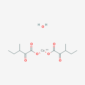 Calcium;3-methyl-2-oxopentanoate;hydrate