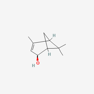 Bicyclo[3.1.1]hept-3-en-2-ol, 4,6,6-trimethyl-, [1S-(1alpha,2beta,5alpha)]-