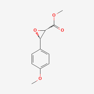 Methyl 2,3-epoxy-3-(4-methoxyphenyl)propionate, (+/-)-