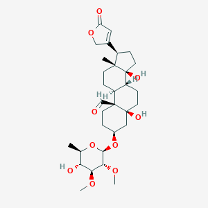 molecular formula C31H46O10 B077997 Mansonin CAS No. 11037-26-6