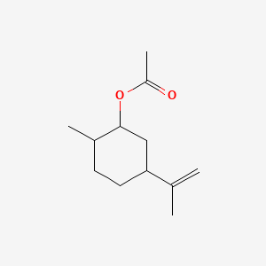 molecular formula C12H20O2 B7799970 Dihydrocarvyl acetate CAS No. 20405-60-1