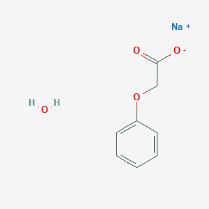 molecular formula C8H9NaO4 B7799971 sodium;2-phenoxyacetate;hydrate 