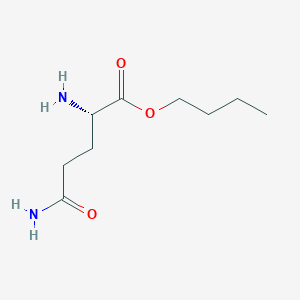 molecular formula C9H18N2O3 B000078 Butyl (2S)-2,5-diamino-5-oxopentanoate CAS No. 3837-34-1