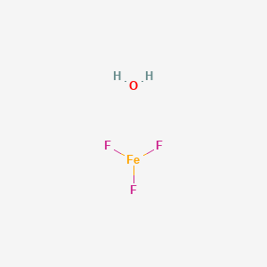 molecular formula F3FeH2O B7800138 Iron(III) fluoride trihydrate 