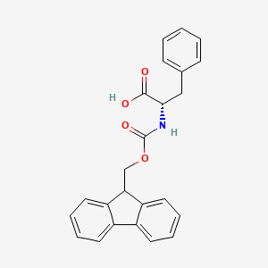 molecular formula C24H21NO4 B7800167 Fmoc-L-phenylalanine CAS No. 286460-71-7
