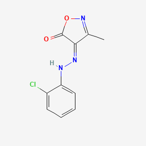 molecular formula C10H8ClN3O2 B7800232 CID 9570206 