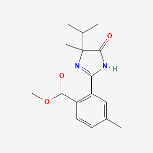 molecular formula C16H20N2O3 B7800233 para-Imazamethabenz methyl CAS No. 69969-22-8
