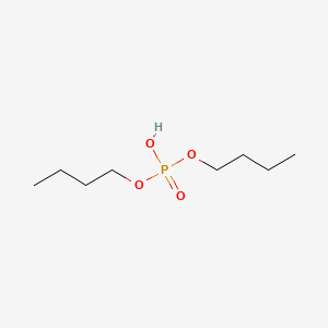 molecular formula C8H19O4P<br>(CH3(CH2)3)2HPO4<br>C8H19PO4 B7800259 Dibutyl phosphate CAS No. 19069-28-4