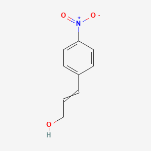 molecular formula C9H9NO3 B7800326 2-Propen-1-ol, 3-(4-nitrophenyl)- 