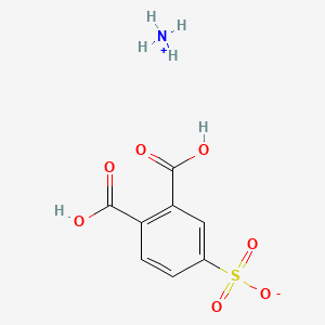 molecular formula C8H9NO7S B7800330 Monoammonium 4-sulfophthalate CAS No. 65229-11-0