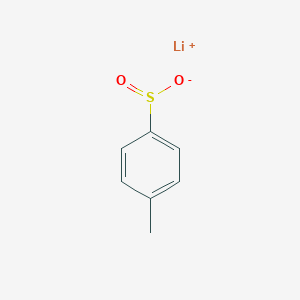 molecular formula C7H7LiO2S B7800349 lithium;4-methylbenzenesulfinate 