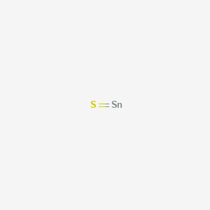 molecular formula SnS<br>SSn B7800374 Tin(II) sulfide CAS No. 12067-23-1