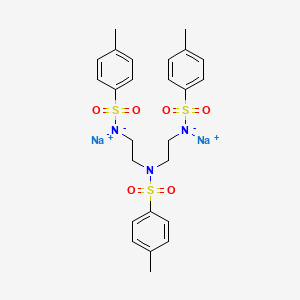 molecular formula C25H29N3Na2O6S3 B7800483 N,N',N