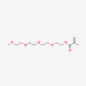 molecular formula C13H24O6 B7800552 3,6,9,12-Tetraoxatridec-1-yl methacrylate CAS No. 57454-26-9