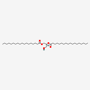 molecular formula C39H76O5 B7800619 1,2-Distearoyl-rac-glycerol CAS No. 61725-93-7