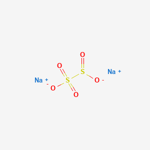 molecular formula Na2S2O5<br>Na2O5S2 B7800699 Sodium metabisulfite CAS No. 7681-57-4; 7757-74-6