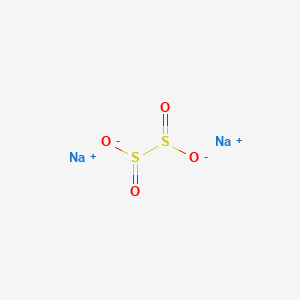 molecular formula Na2S2O4<br>Na2O4S2 B7800708 Sodium dithionite 