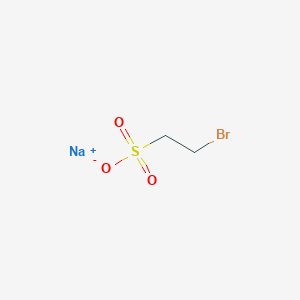 molecular formula C2H4BrNaO3S B7800727 sodium;2-bromoethanesulfonate 
