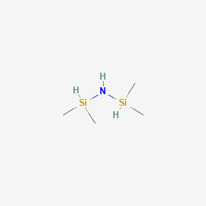 molecular formula C4H15NSi2 B7800737 1,1,3,3-Tetramethyldisilazane, 97% 