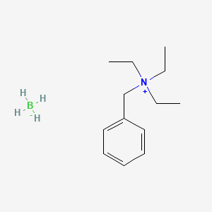 molecular formula C13H26BN B7800743 N-Benzyl-N,N-diethylethanaminium tetrahydroborate 
