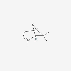 molecular formula C10H16 B7800808 alpha-Pinene CAS No. 25766-18-1