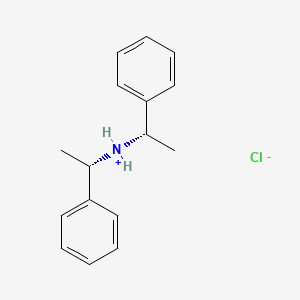 bis[(1S)-1-phenylethyl]azanium;chloride