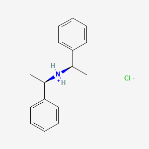 bis[(1R)-1-phenylethyl]azanium;chloride
