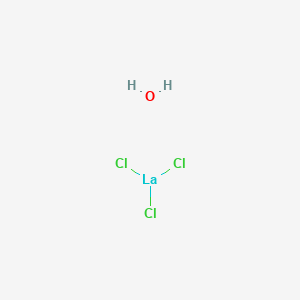 molecular formula Cl3H2LaO B7800980 Lanthanum(III) chloride hydrate 