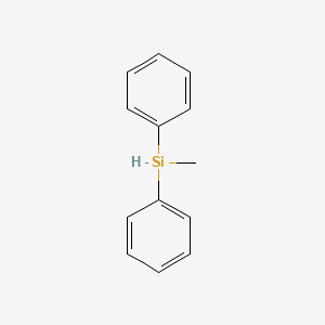 molecular formula C13H14Si B7801010 Methyl(diphenyl)silane 
