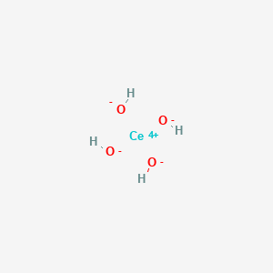 molecular formula CeH4O4 B7801164 Ceric hydroxide, reagent 
