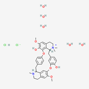 molecular formula C37H52Cl2N2O11 B7801168 (+)-Tubocurarine chloride pentahydrate CAS No. 8063-06-7