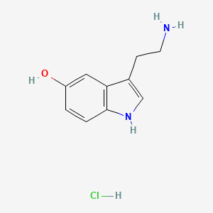molecular formula C10H13ClN2O B7801248 Serotonin Hydrochloride CAS No. 21591-86-6