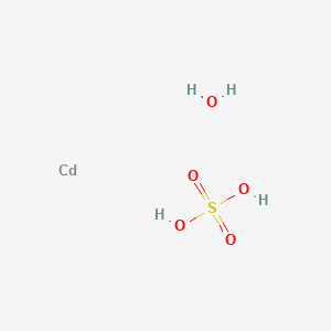 molecular formula CdH4O5S B7801355 Cadmium Sulfate,8/3-Hydrate 