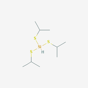 Tris(propan-2-ylsulfanyl)silane