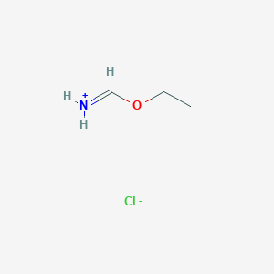 molecular formula C3H8ClNO B7801381 Ethoxymethylideneazanium;chloride 