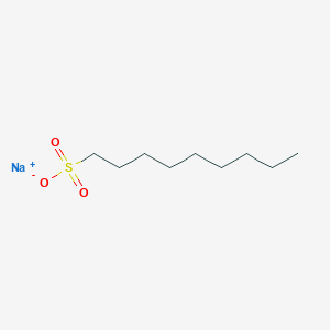 molecular formula C9H19NaO3S B7801383 sodium;nonane-1-sulfonate 