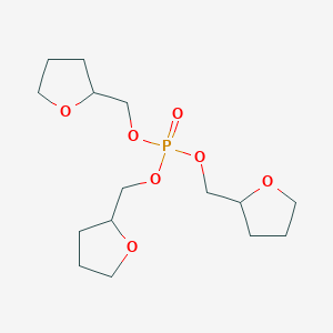 molecular formula C15H27O7P B078014 tris(oxolan-2-ylmethyl) phosphate CAS No. 10427-00-6