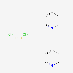 Platinum(II), dipyridinedichloro-, trans-