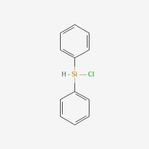 molecular formula C12H11ClSi B7801456 Chloro(diphenyl)silane 