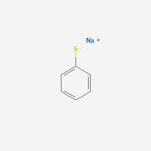 molecular formula C6H5NaS B7801586 sodium;benzenethiolate 