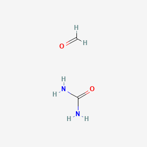 molecular formula C2H6N2O2 B7801598 Urea formaldehyde CAS No. 100786-56-9