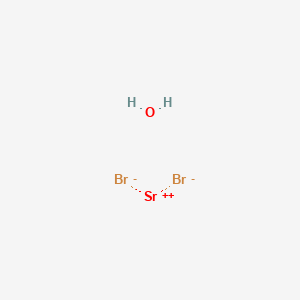 molecular formula Br2H2OSr B7801678 Strontium bromide hexahydrate 