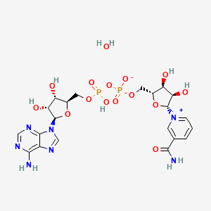 molecular formula C21H29N7O15P2 B7801690 NAD+ Hydrate 