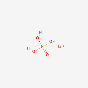 molecular formula H2LiO4P B7801781 lithium;dihydrogen phosphate 
