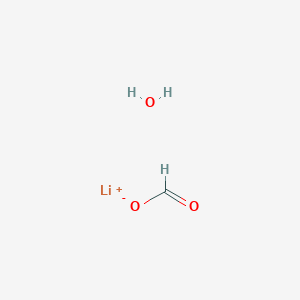 molecular formula CH3LiO3 B7801783 lithium;formate;hydrate 