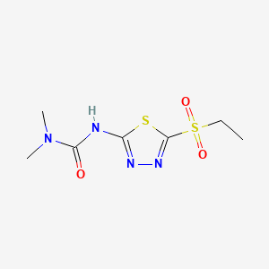 molecular formula C7H12N4O3S2 B7801877 Ethidimuron 