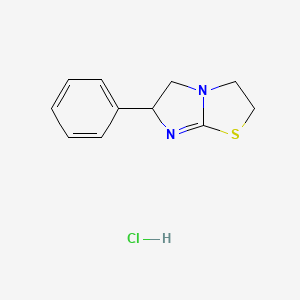 molecular formula C11H13ClN2S B7801979 Tetramisole Hydrochloride CAS No. 4641-34-3