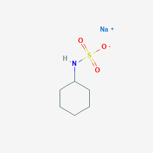 molecular formula C6H12NNaO3S B7802010 sodium;N-cyclohexylsulfamate 