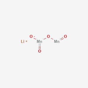 molecular formula LiMn2O4 B7802037 lithium;oxido-oxo-(oxomanganiooxy)manganese 